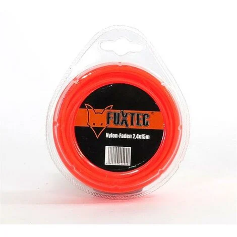 Filo di nylon FUXTEC 2,4 x 15m per teste e bobine a doppio filetto ricaricabili