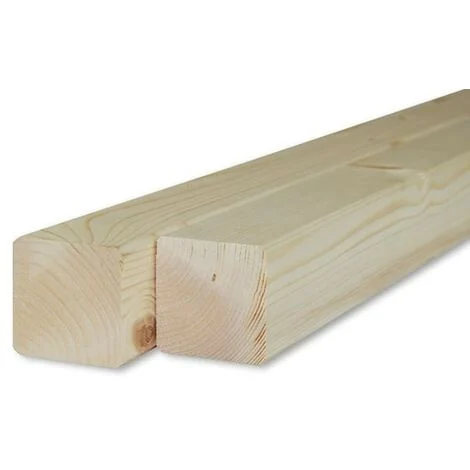 LISTELLO GREZZO IN ABETE 60 X 60 X 1000 MM