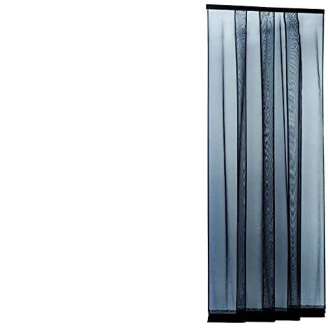 Zanzariera per porta 4 teli per insetti 95x215cm Poly