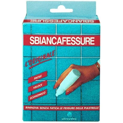 125 ml sbiancafessure per fughe di piastrelle mattonelle stucco bianco