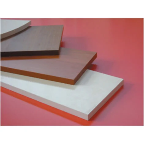 5 pz mensola bianca in legno mensole rettangolari ripiano 60x40x1,8 cm