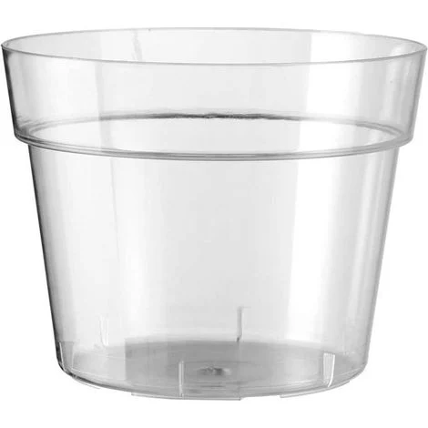 Vaso trasparente diam. 18 cm in plastica