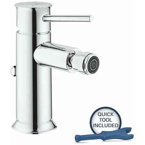 Grohe Start Classic - Miscelatore per bidet, con sistema di scarico, cromo 23785000