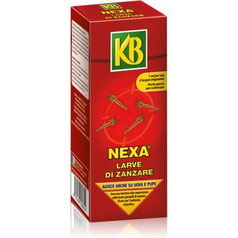 Larvicida NEXA per Zanzare – Trattamento Acque Stagnanti 50 ml