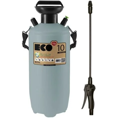 POMPA IRRORATRICE A PRESSIONE CON TRACOLLA 10 LT SPRUZZINO VAPORIZZATORE 877 EP