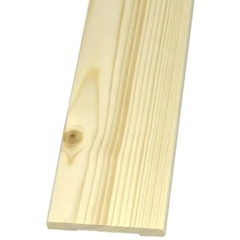 Coprifilo mostrina legno massello abete piatta mm 70 x 10 x 2250