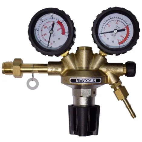 RIDUTTORE DI PRESSIONE AZOTO 230 bar - 10 bar PROFESSIONALE GAS COMPRESSI