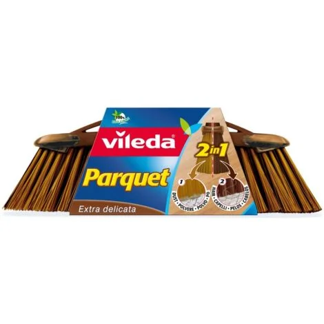 Scopa Vileda Parquet 2 in 1: Pulizia Efficace e Delicata per la Tua Casa