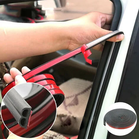 4M Guarnizione in gomma adesiva universale auto a "B" per isolamento interno