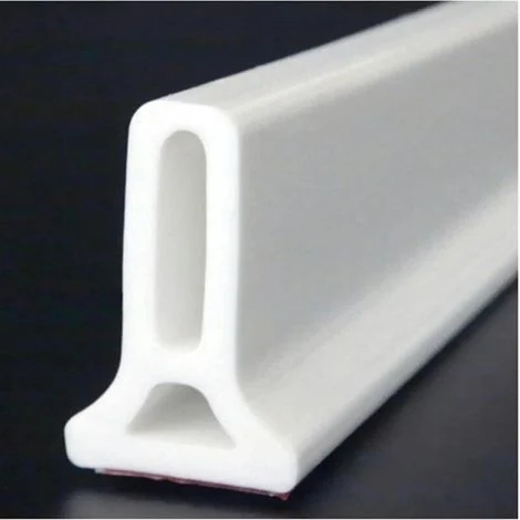 Parete doccia pieghevole da 1 metro, sistema anti-traboccamento con soglia integrata, colore bianco, impermeabile e facile da riporre