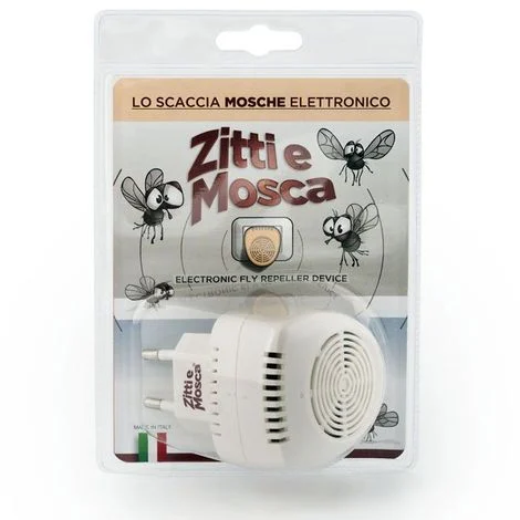 SCACCIA MOSCHE ELETTRICO ZITTI E MOSCA
