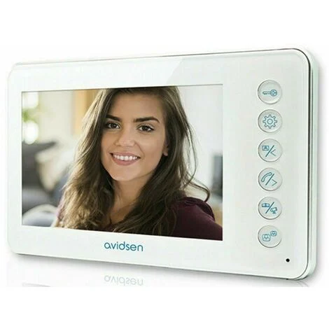 MONITOR VIDEOCITOFONO AVIDSEN 7 POLLICI PER KIT 112266 112282