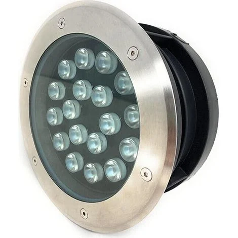 Faretto Carrabile Calpestabile Segnapassi Da Terra 18 W Led Luce Naturale Ip67