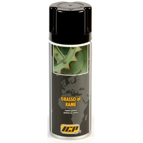 GRASSO SPRAY AL RAME LUBRIFICANTE ANTIGRIPPANTE IDROREPELLENTE ICP 400 ml