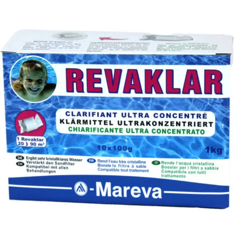 Reva-klar MAREVA cartucce chiarificatrici - 1 kg - 150021U