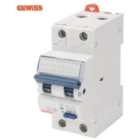 Interruttore magnetotermico differenziale 1P+N 16A