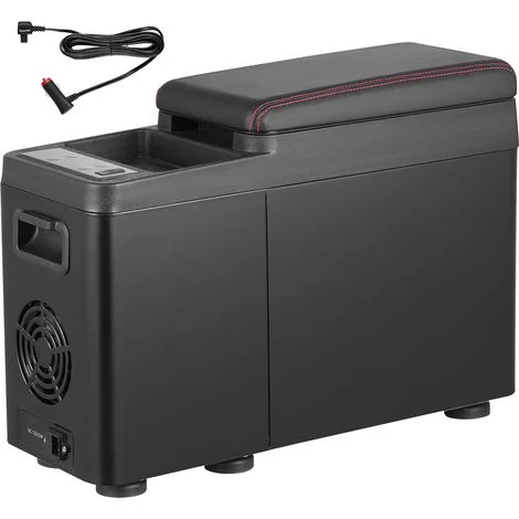 Mophorn Frigorifero per Auto, Frigorifero Bracciolo 12 V, Congelatore Zona Singola 8 L, Gamma Regolabile -2020 ℃, Raffreddamento a Compressore 12/24 V CC e 100-240 V CA per Esterno, Campeggio