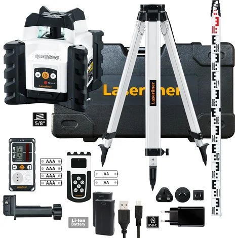 Laserliner laser rotante Quadrum Compact 210S Set 165 cm