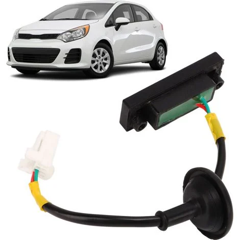 Pulsante di apertura del portellone posteriore in ABS antigraffio – Compatibile con Kia Picanto TB 2011-2017 e Kia Rio Mk3 2011-2017 - 81260-1W220-Crezuo