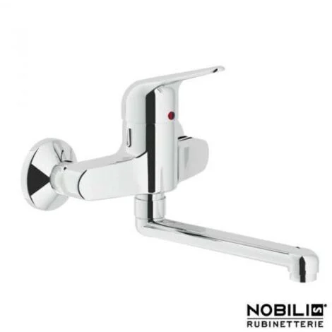 MISCELATORE LAVELLO A MURO NOBILI SERIE ITALIA CROMATO (11865)