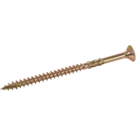 Viti punte di fissaggio per truciolato stella Goldstar Advanced 100 pz FIXMAN-5 x 80 mm