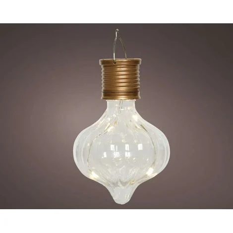 Lumineo Lampadina Solare Swing - Trasparente/Silver - 11.7 cm