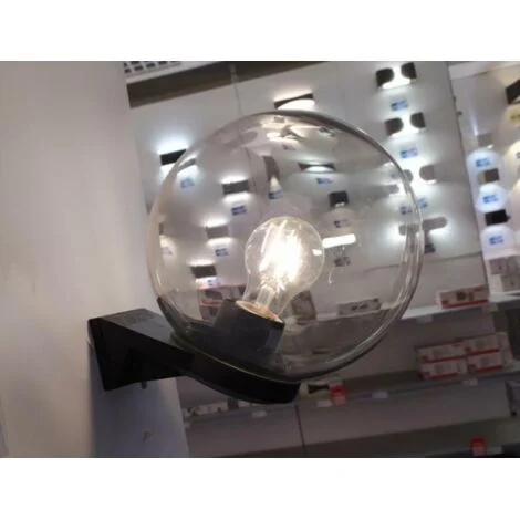 Applique globo in plastica per esterno Acrilux Ø 250 cm trasparente