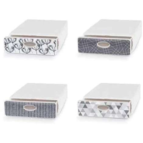 Box wave qbox Domoliving slim impilabile colore noir
