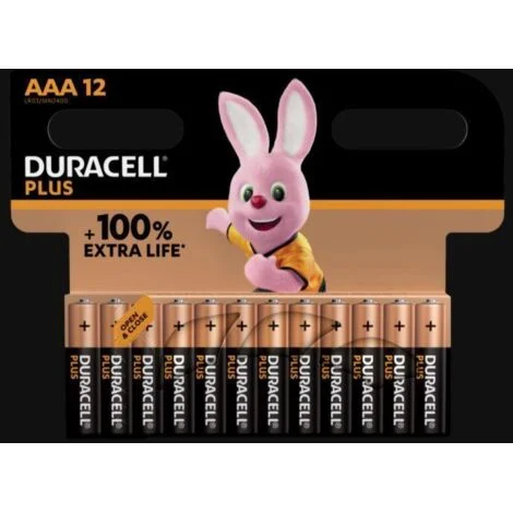 Duracell AAA Ministilo: 12 Batterie Affidabili per il Quotidiano