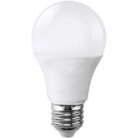 Lampadina a led A60 10 watt 12v attacco E27 lampada a sfera risparmio energetico luce bianca 6500k