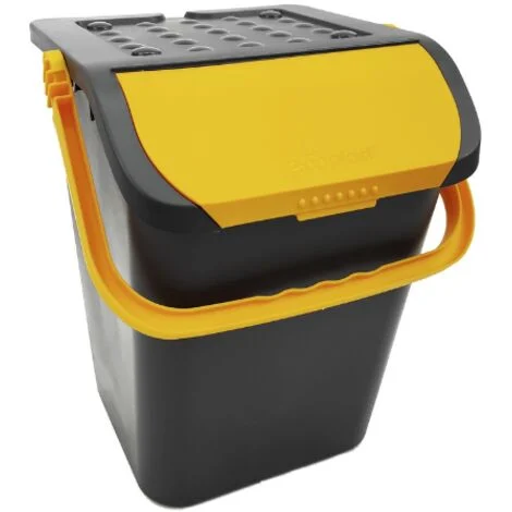Pattumiera Contenitore per Differenziata Ecologic colore Giallo 35Lt