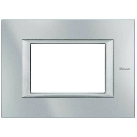 Placca Bticino Axolute 3 Moduli Tech Monochrome HA4803HC