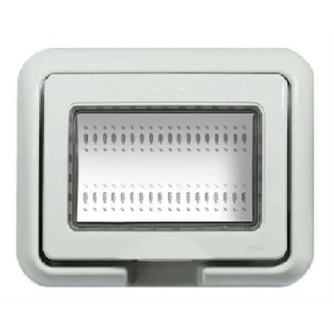 Bticino Idrobox Placca LivingLight IP55 3 Moduli 24603