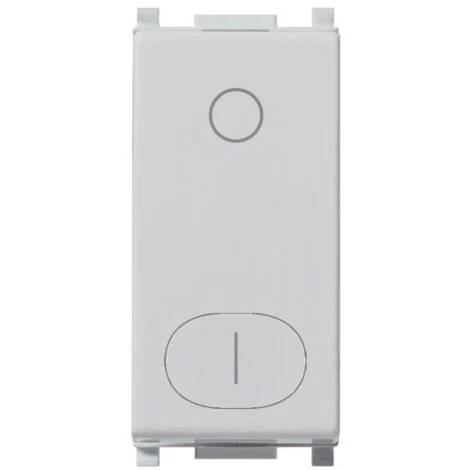 Interruttore Bipolare Vimar Plana 2P 16AX 250V 1M Bianco 14015