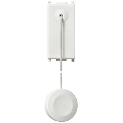 Pulsante a tirante Vimar Plana 1P NO 10A 250V Bianco 14052