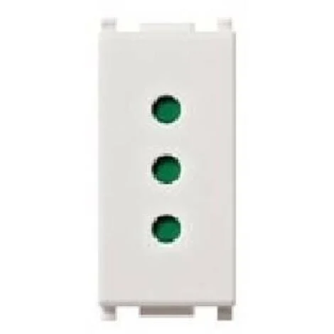 Presa Vimar Plana 2P+T 10A tipo P11 standard italiano Bianco 14201