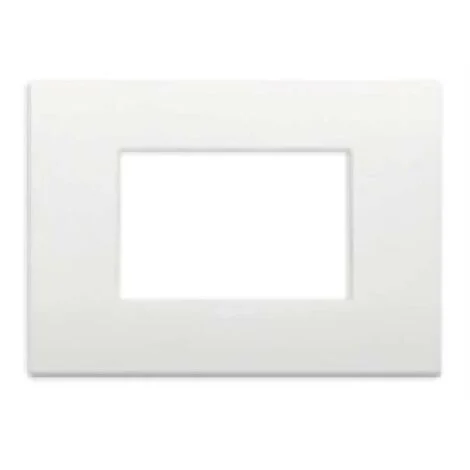 Placca Vimar Arke 3 moduli classic bianco 19653.74
