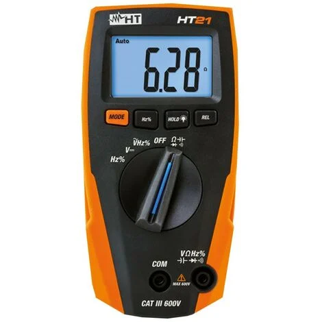 Multimetro Ht Italia digitale compatto in CAT III HT21