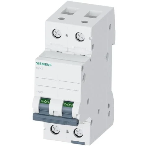 Siemens interruttore magnetotermico 2p 32a 10ka curva c 5sy42327