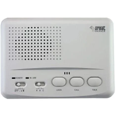 Interfono ad onde convogliate a due canali Grigio Urmet 8202/1