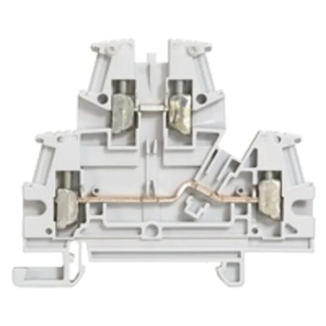Morsetto Legrand 2,5mmq attacco DIN colore grigio 037167