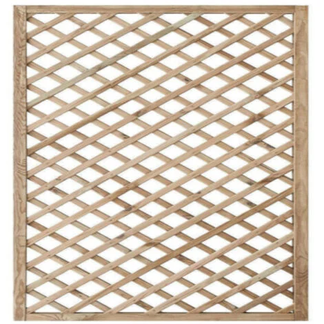 GRIGLIATO GLICINE 180X180CM IN PINO IMPREGNATO