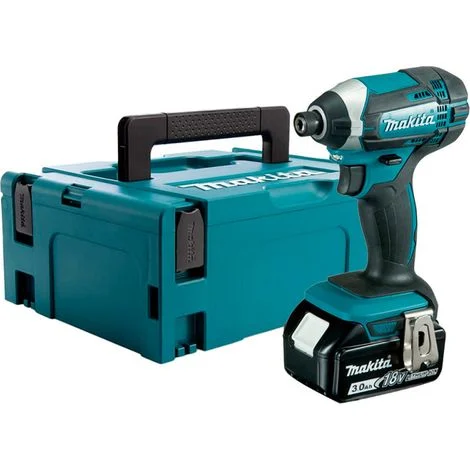 Avvitatore a impulsi LXT 18V + 1x BL1830B + Makpac - MAKITA DTD152