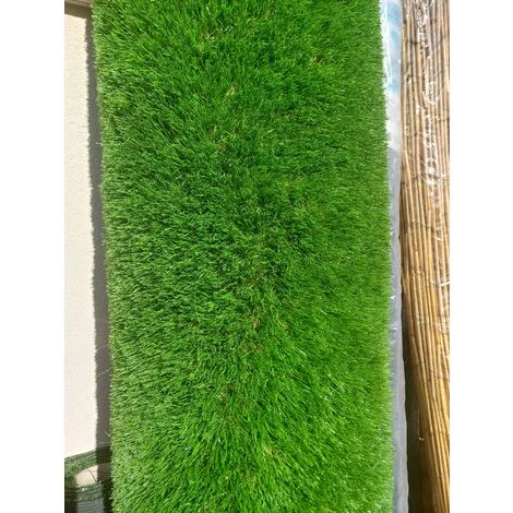 PRATO VERDE altezza 50mm SUPERFOLTO SINTETICO Wimbledon 200cm x 10mt MQ20 - ERBA SINTETICA