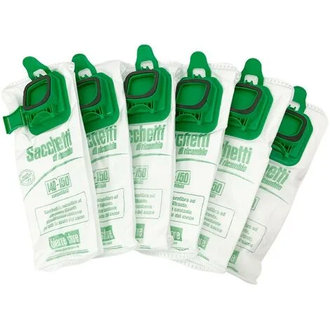 Sacchetti per folletto vk 140 vk 150 6 pz compatibili