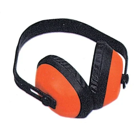 Cuffia cuffie antirumore protettiva archetto regolabile attenuazione rumore 28 dB peso 127 gr