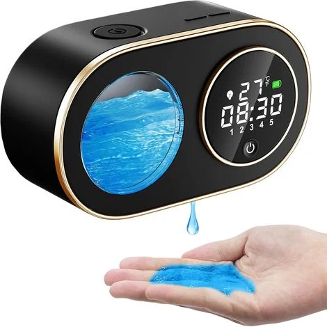 Distributore automatico di sapone, distributore di sapone liquido senza contatto, montato a parete, a mani libere, elettrico, moderno distributore di sapone in schiuma per lavastoviglie intelligente