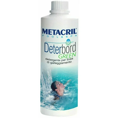 Deterbord Green 1 L Detergente e sgrassante per spa e piscina Metacril 511 01001