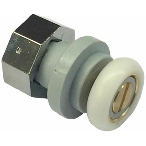 Ricambio ruota cuscinetto rotella con supporto LIVE grigio Megius A80015/R