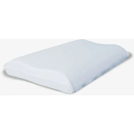 Cuscino cervicale a doppia onda in Memory 70x40 cm - alto 9/10 cm.